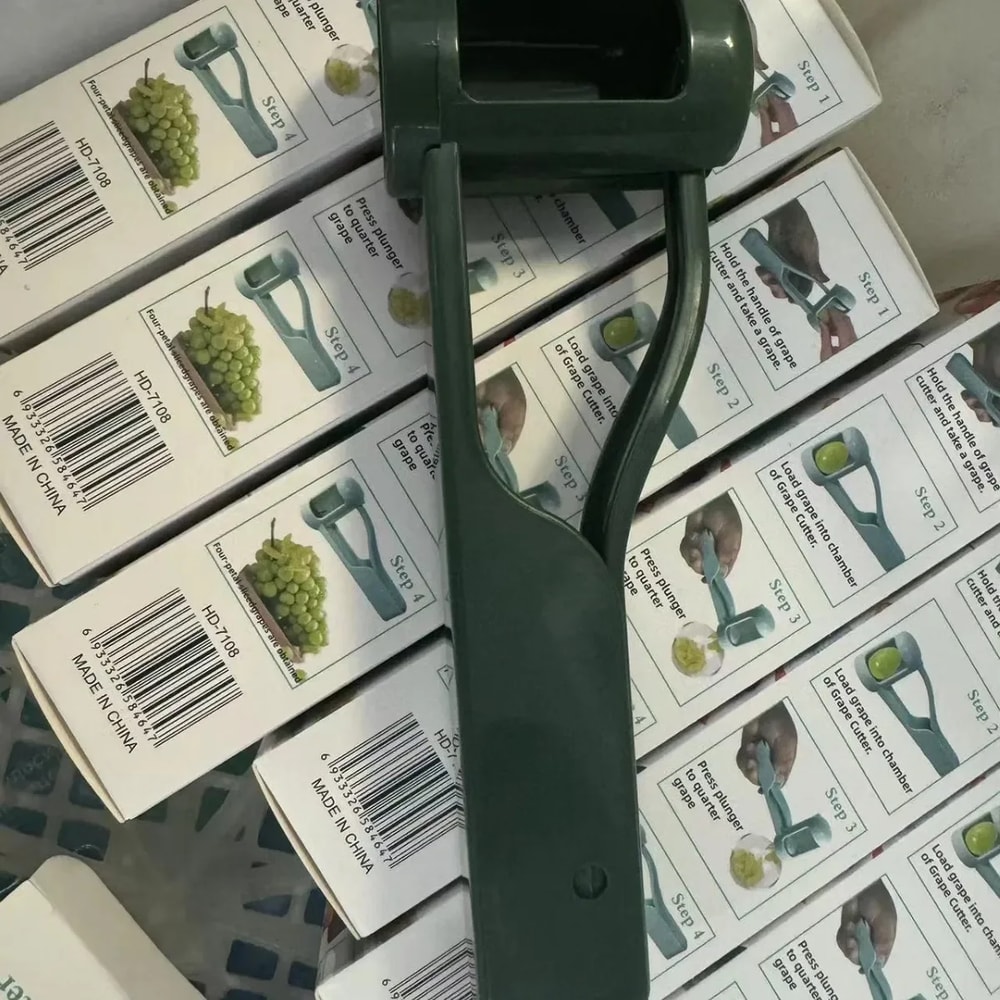 SafeSlice Grape Slicer for Toddlers and Cherry Tomato Cutter