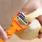 Vegetable Peeler and Julienne Slicer with Citrus Tip for Potatoes Fruits and Veggies