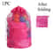 Foldable Mesh Beach Toy Bag Drawstring Backpack With Zipper Pocket 8