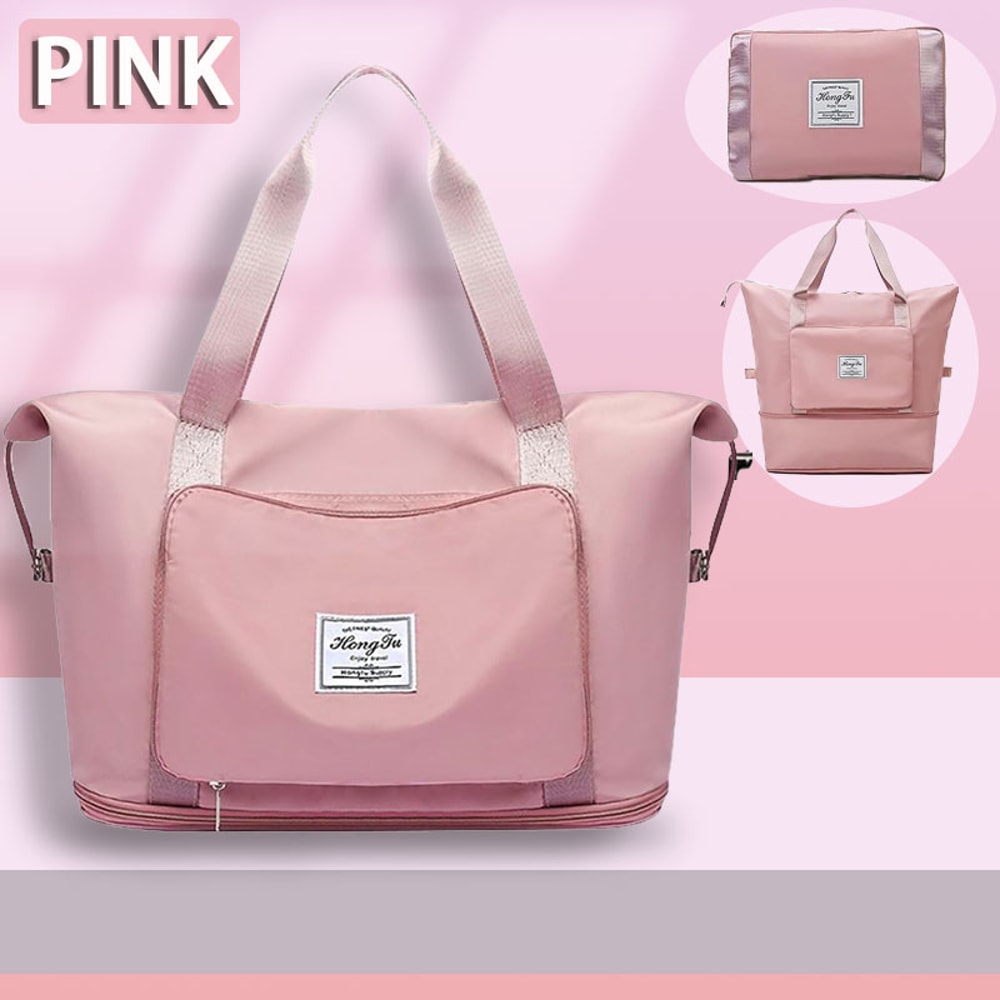 Expandable Foldable Travel Bag Waterproof Weekender Carry On Duffel