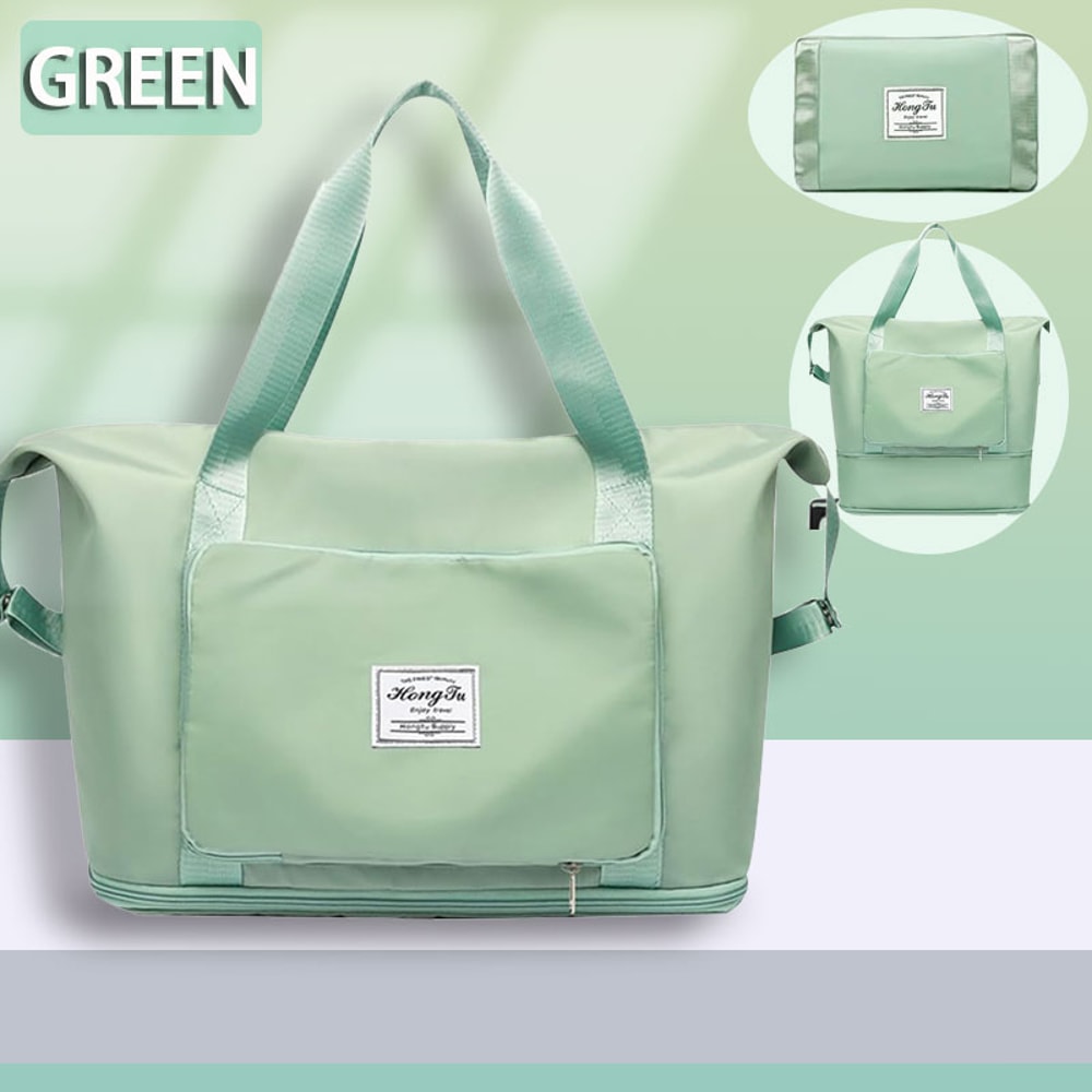 Expandable Foldable Travel Bag Waterproof Weekender Carry On Duffel