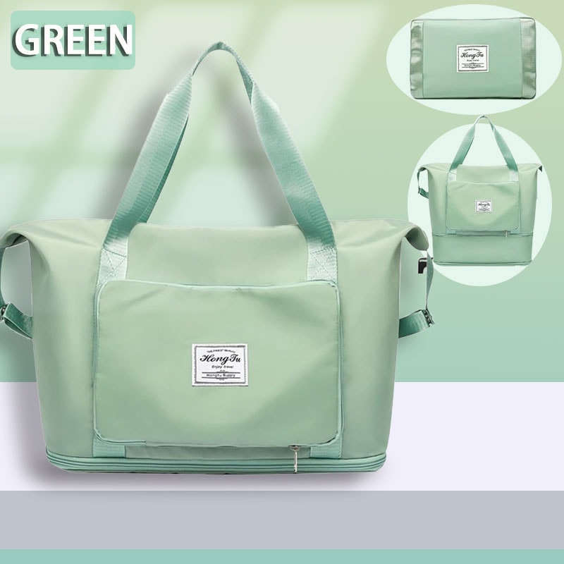 Expandable Foldable Travel Bag Waterproof Weekender Carry On Duffel