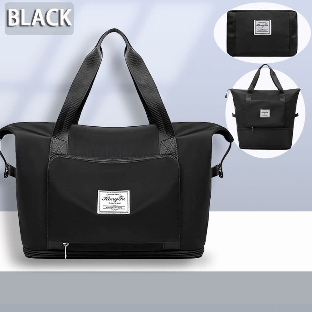 Expandable Foldable Travel Bag Waterproof Weekender Carry On Duffel