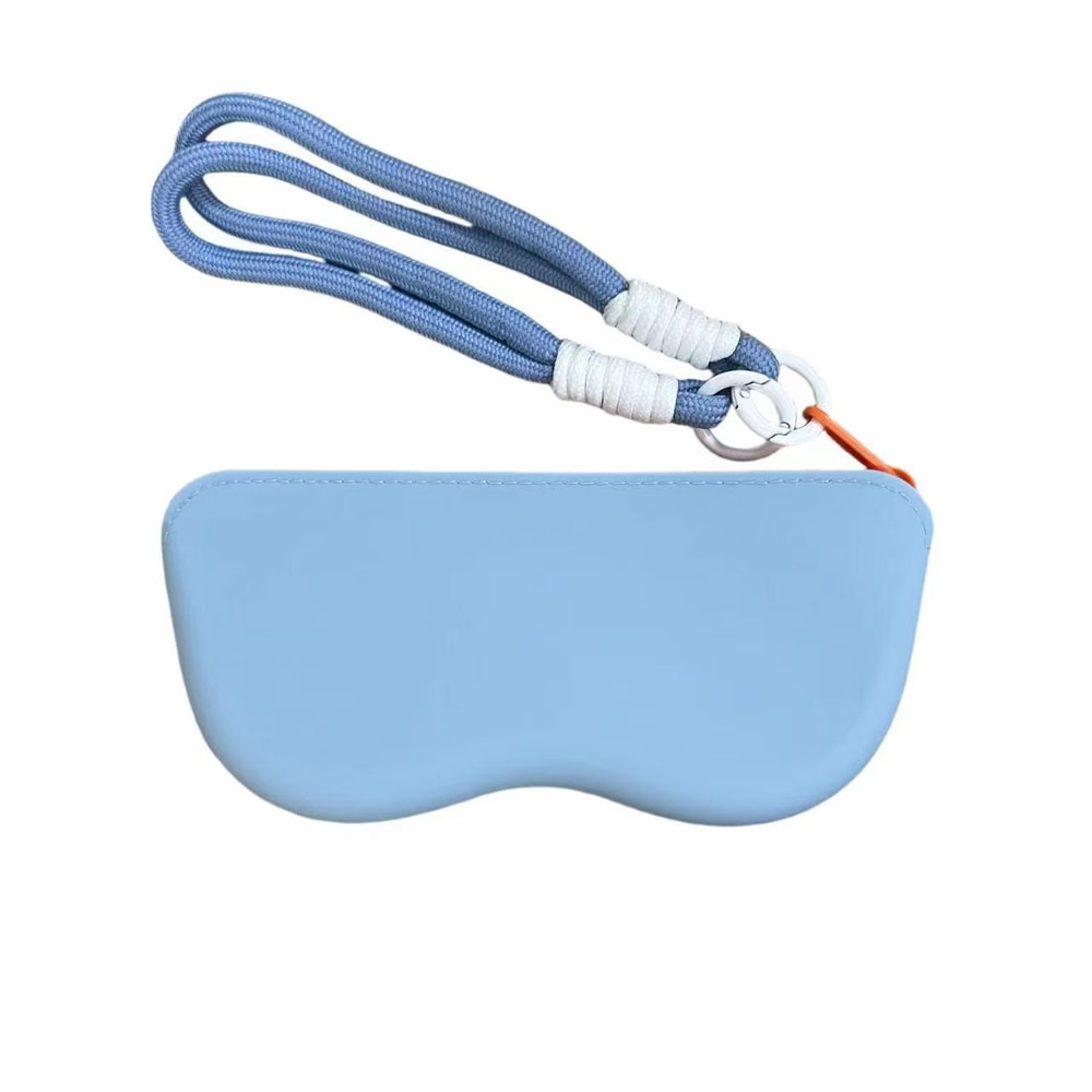 Portable Silicone Glasses Case Waterproof Sunglasses Pouch for Travel and Daily Carry