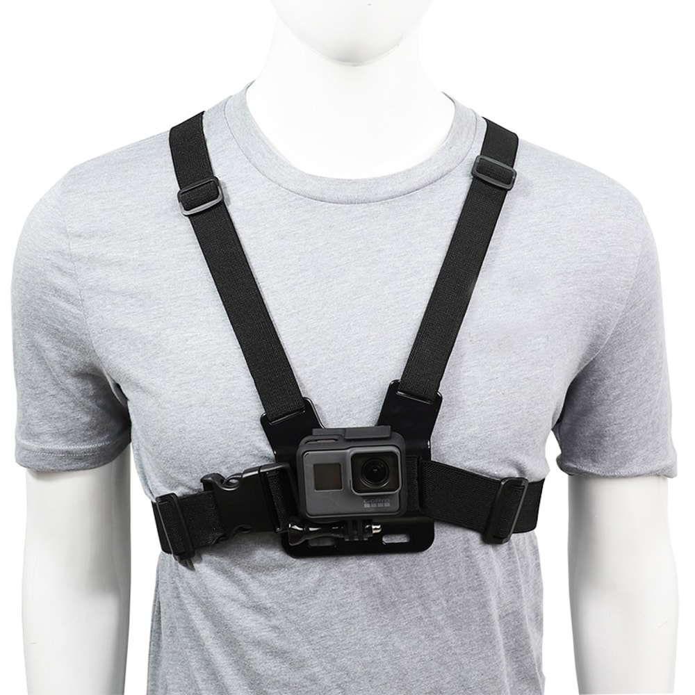 Adjustable GoPro chest mount and Action Camera Chest Harness