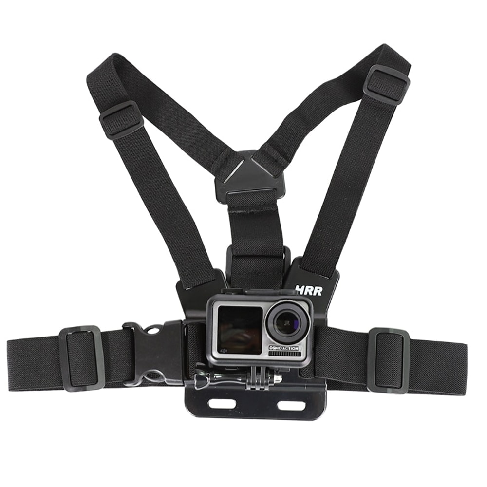 Adjustable GoPro chest mount and Action Camera Chest Harness