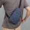 Mens Large Capacity Hip Pack with Adjustable Strap for Travel and Hiking