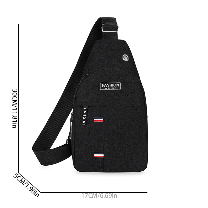 Mens Large Capacity Hip Pack with Adjustable Strap for Travel and Hiking