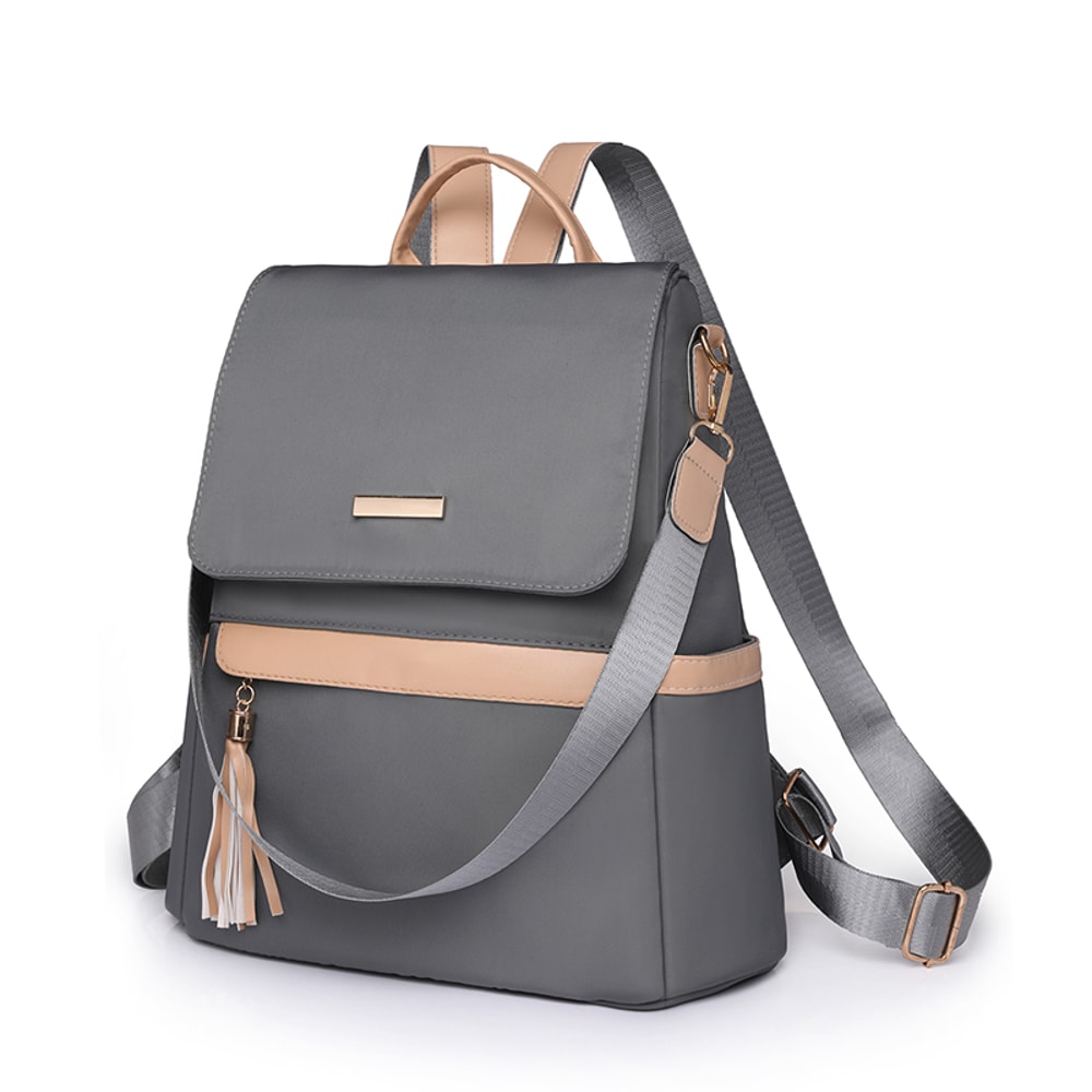 Secure Urban Minimalist Anti Theft Backpack Sleek Water Resistant Travel Daypack 7