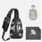 SecureCommute AntiTheft Sling Bag Waterproof Crossbody Chest Pack 4