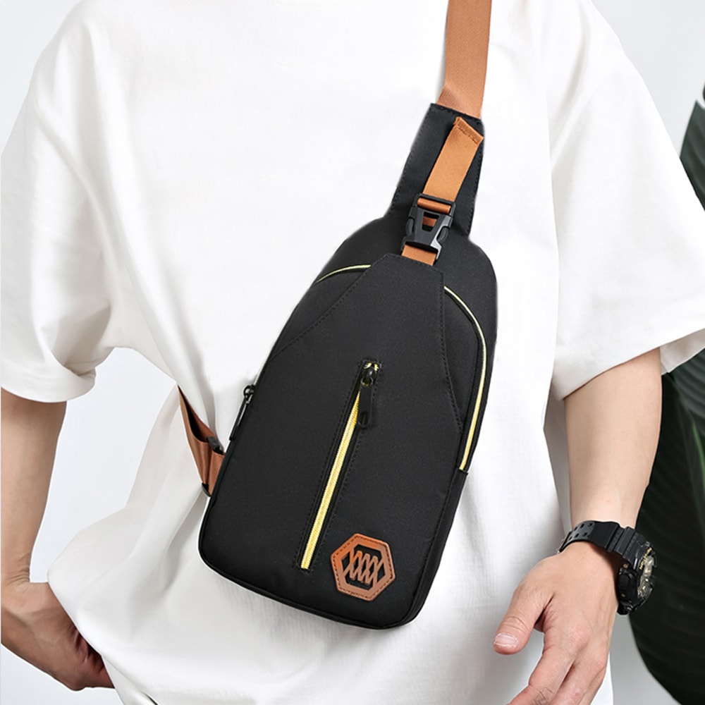 Minimalist Nylon Crossbody Waist Bag For Men And Women 3