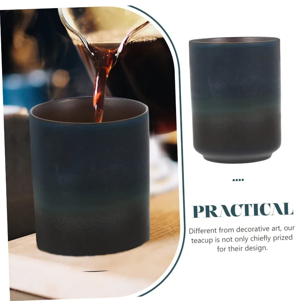 Ceramic Mug Gradient Stoneware Tea Cup 1