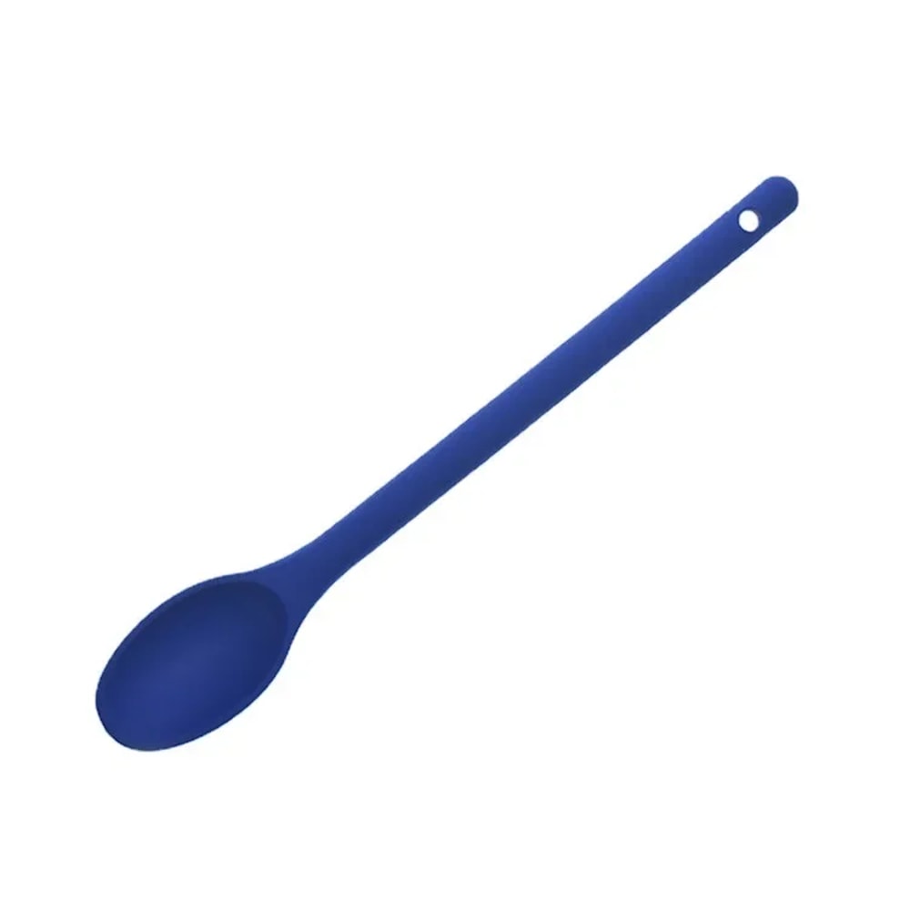 Long Handle Silicone Cooking Spoon For Salad Mixing And Nonstick Serving 7