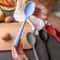 Heat Resistant Silicone Cooking Spoon for Nonstick Cookware