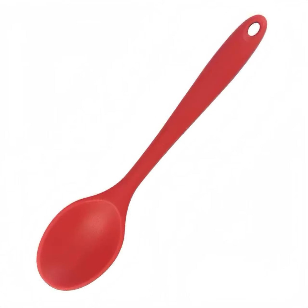 Heat Resistant Silicone Cooking Spoon for Nonstick Cookware