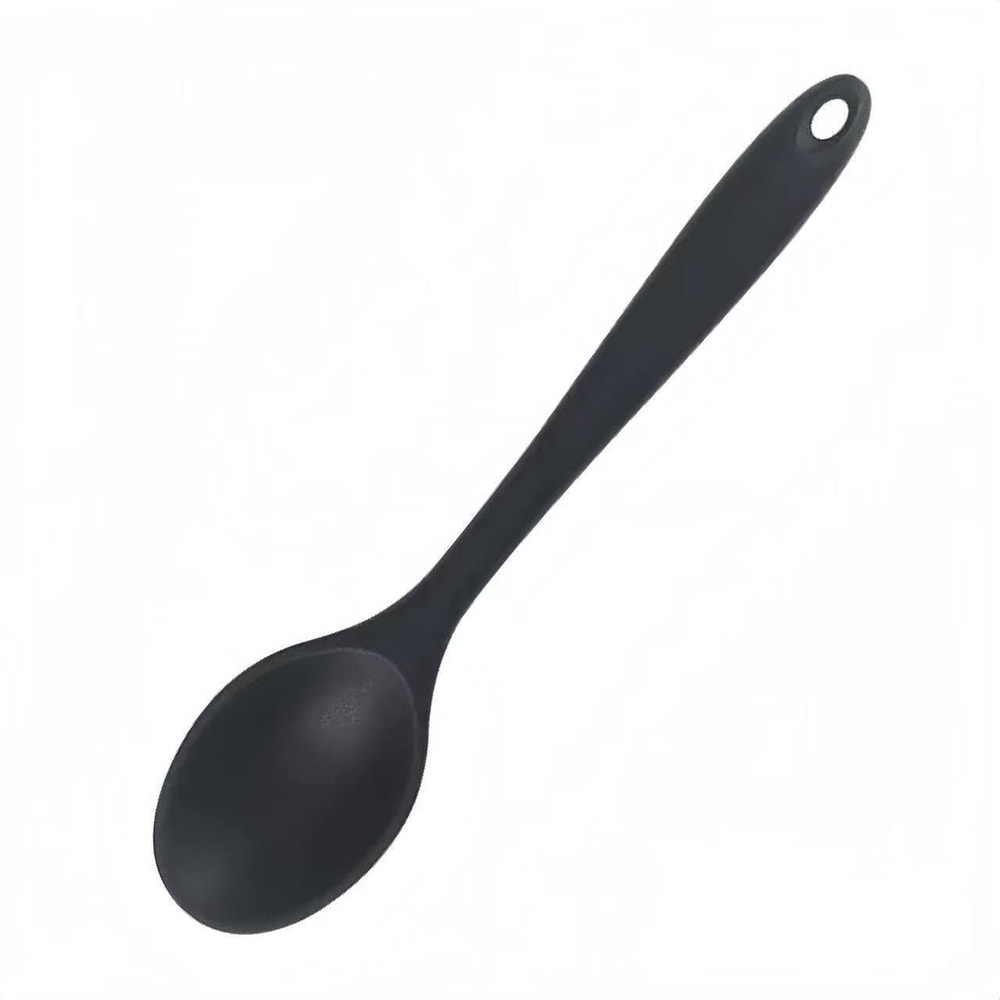 Heat Resistant Silicone Cooking Spoon for Nonstick Cookware