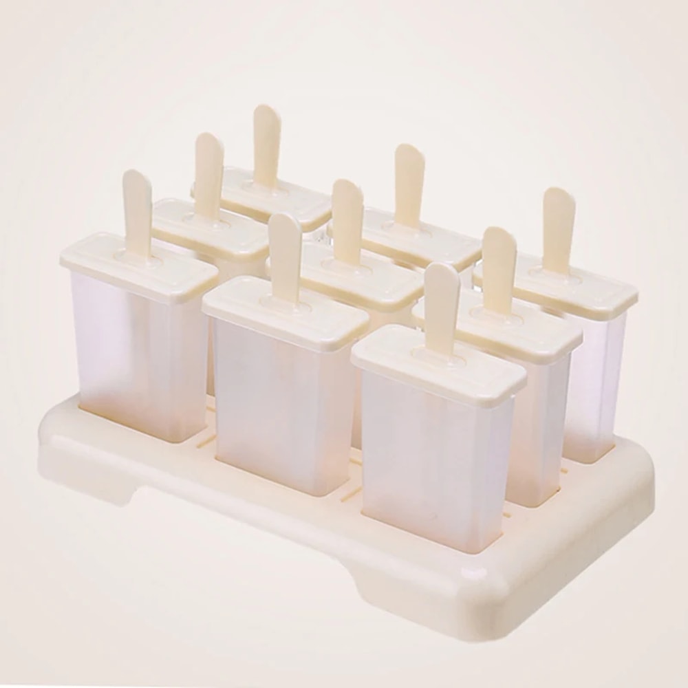 Homemade Popsicle Mold Ice Cream Mold with Sticks for Easy Frozen Treats