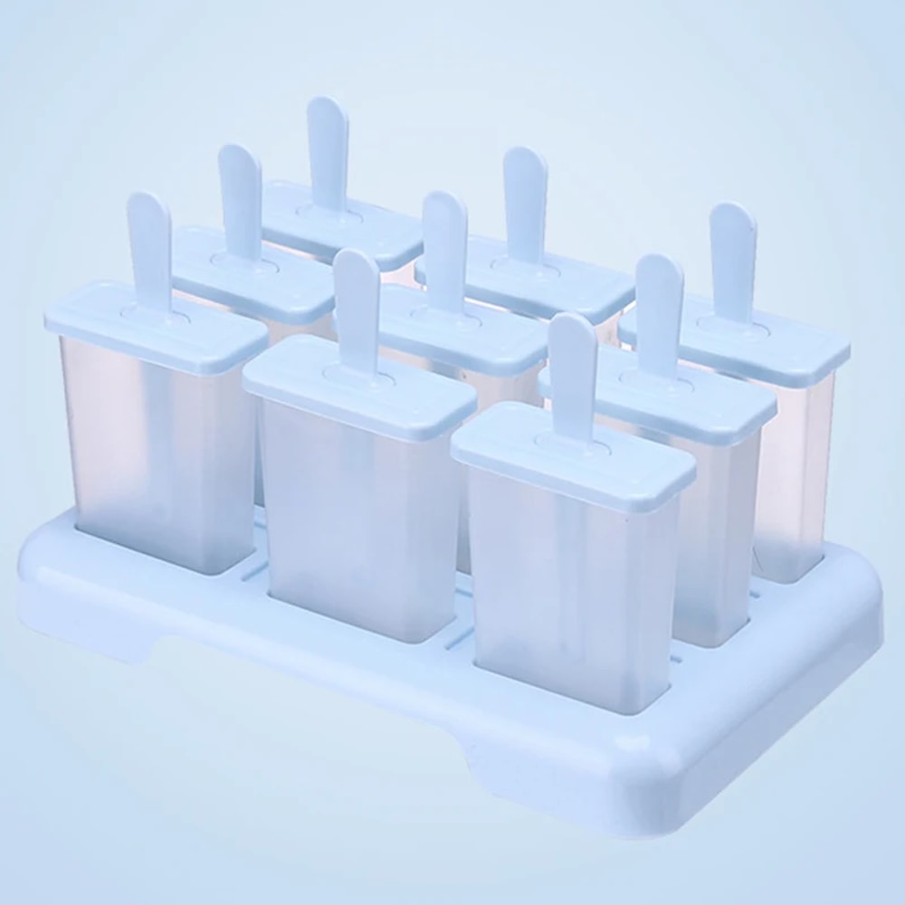 Homemade Popsicle Mold Ice Cream Mold with Sticks for Easy Frozen Treats