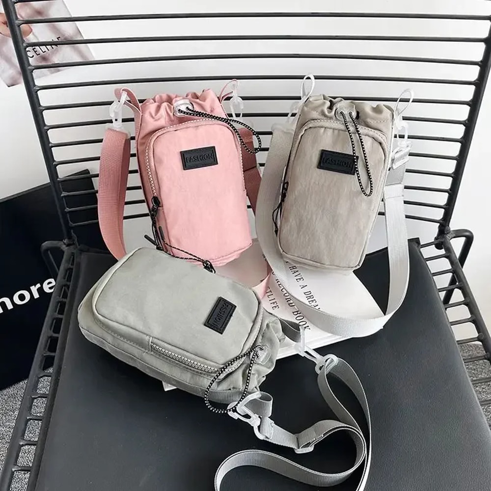 Insulated Water Bottle Carrier With Strap And Phone Pocket 2