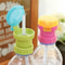 Kids Spill Proof Water Bottle Cap with Straw Reusable Sippy Cup Lid for Toddlers