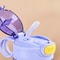 Cute Cartoon Animal Kids Water Bottle with Safety Lock Leak Proof Straw Cup