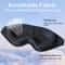 Breathable Sleep Mask for Deep Rest Blackout Eye Mask with Adjustable Fit