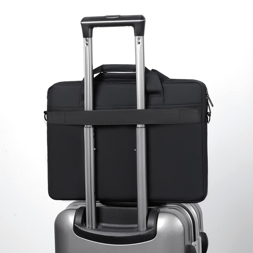 Minimalist Mens Briefcase Messenger Bag for Laptop and Office Use