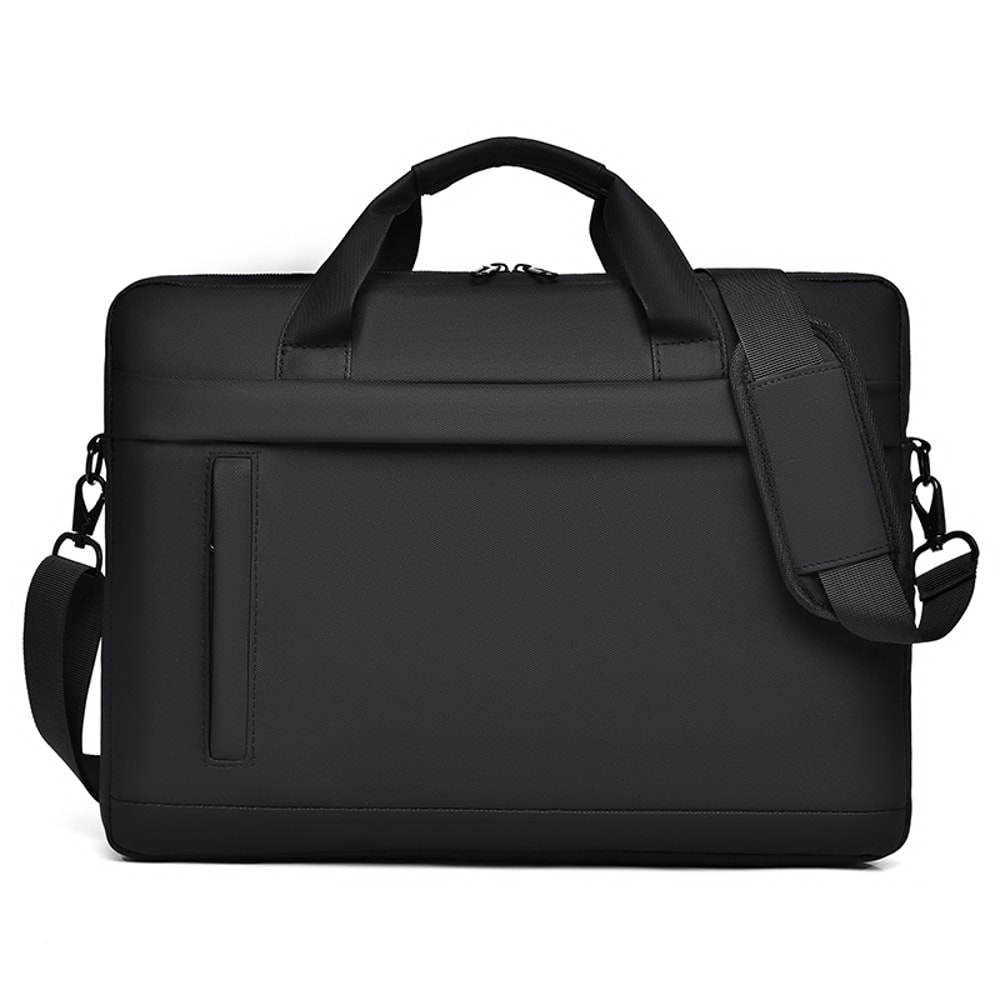 Minimalist Mens Briefcase Messenger Bag for Laptop and Office Use