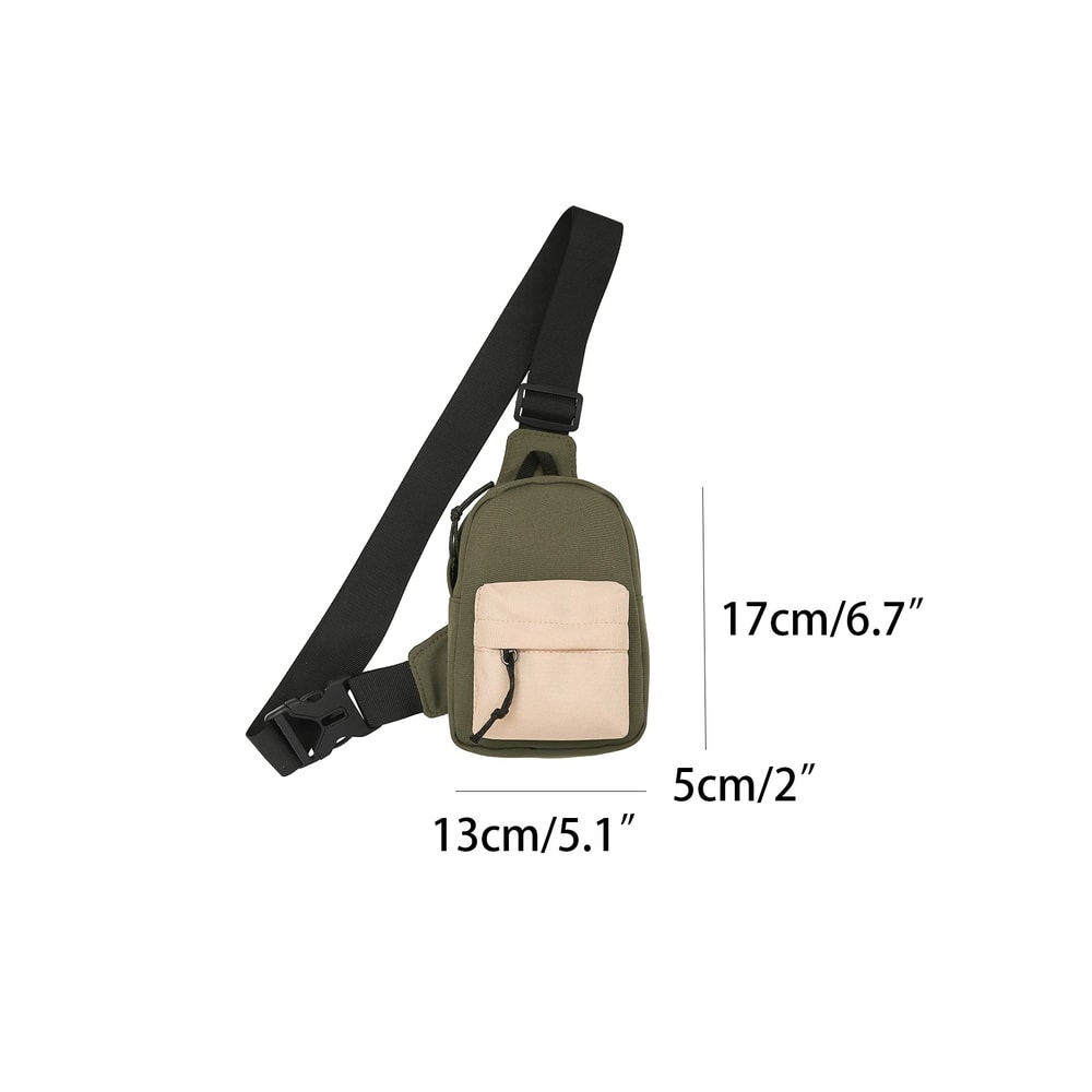 UrbanFlex Mini Chest Bag for Men Lightweight men's crossbody bag for Phone and Daily Essentials