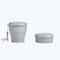 Collapsible Silicone Travel Cup with Lid for Camping and Everyday Use