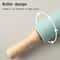 Non Stick Silicone Rolling Pin with Wooden Handles for Baking Dough and Pastry