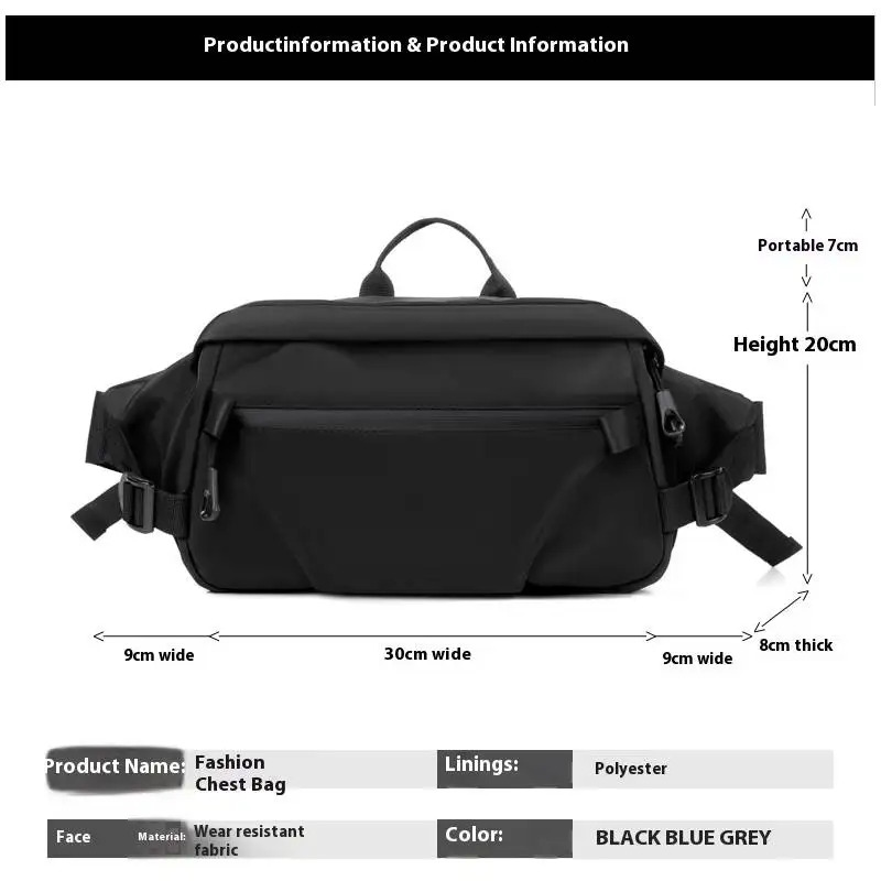 UrbanFlex Mens Laptop Messenger Bag Large Capacity Crossbody Work Shoulder Bag