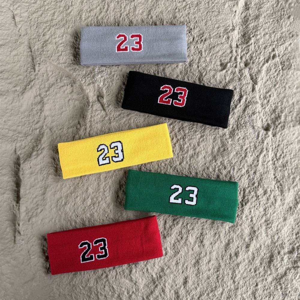 American Style Cotton Sports Headband Narrow Running Hairband For Men And Women 1