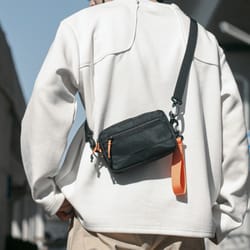 large capacity womens crossbody bag with wide strap for commuting