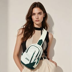 lightweight crossbody cycling backpack large capacity hiking travel sling bag