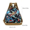 Vintage Pinecone Nylon Daypack For Women Brown Travel School Backpack 1