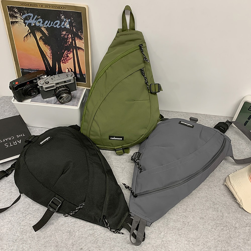 Womens Nylon Crossbody Bag Large Capacity Travel Messenger Purse 1