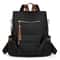 Elegant Anti Theft Backpack Women Waterproof Nylon Tassel Travel Purse