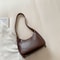 Soft Luxe Suede Shoulder Bag for Women Elegant Crossbody Hobo Handbag