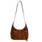 Soft Luxe Suede Shoulder Bag for Women Elegant Crossbody Hobo Handbag