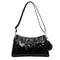 Elegant Large Capacity Shoulder Bag for Women PU Leather Underarm Handbag