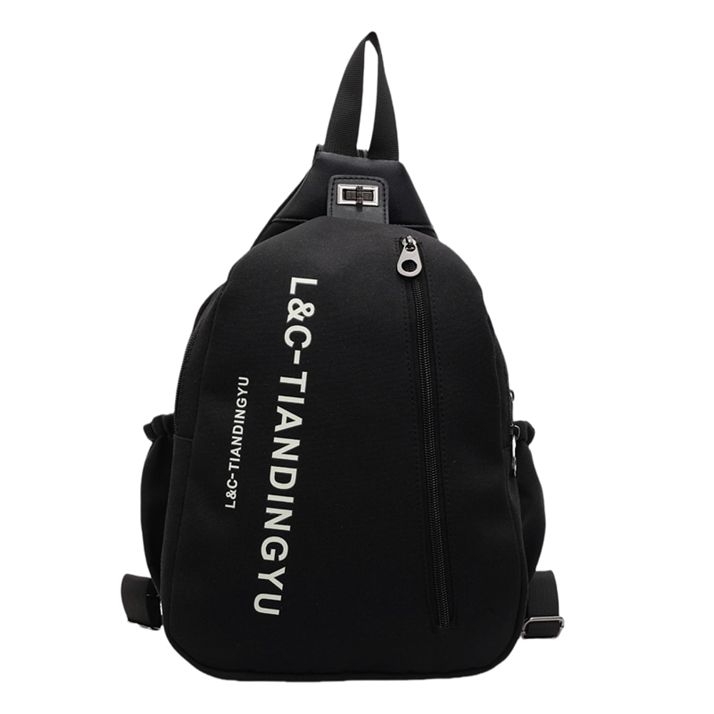 Anti Theft Sling Bag For Women Large Capacity Nylon Chest Crossbody 7