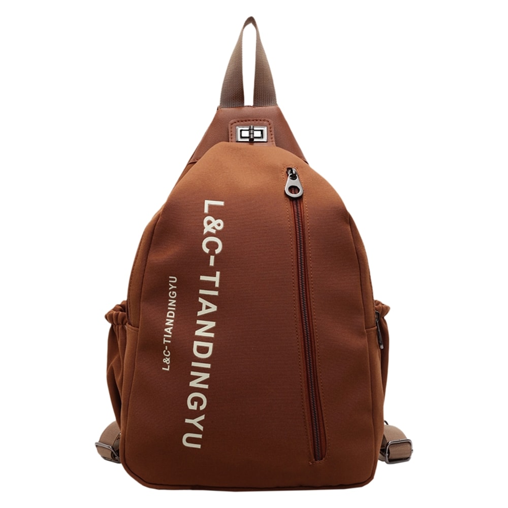 Anti Theft Sling Bag For Women Large Capacity Nylon Chest Crossbody 9