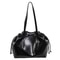 Bow Accent PU Leather Shoulder Bag For Women Large Capacity Underarm Commuter Purse 6