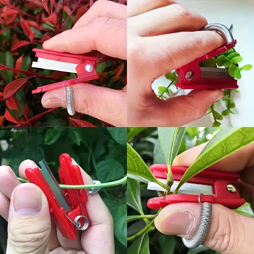 Ergonomic Gardening Scissors for Herbs Bonsai and Precise Plant Pruning