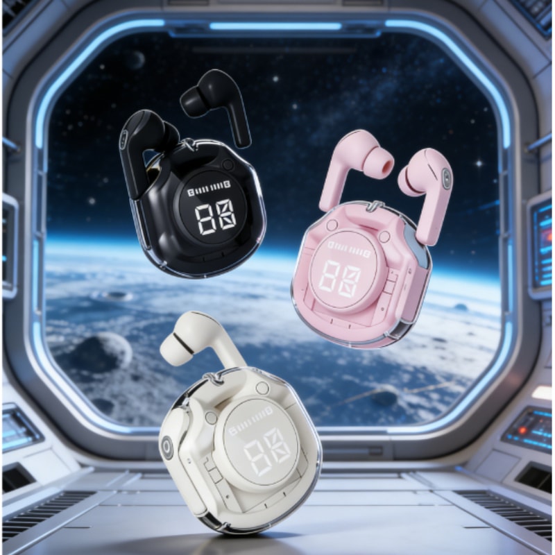 Bluetooth Gaming Sport Earbuds with Noise Reduction Mic