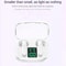 Transparent ENC Bluetooth Earbuds with LED Display Charging Case