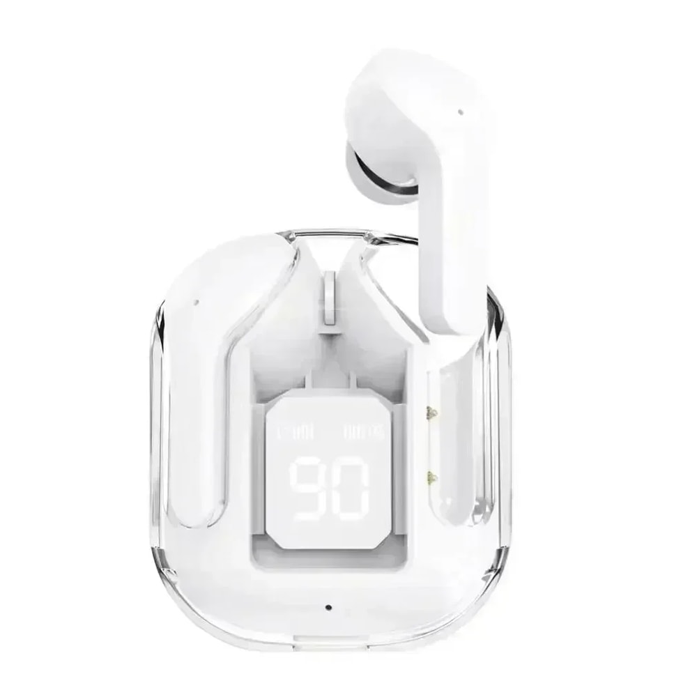 Transparent TWS Bluetooth Earbuds With HIFI Sound And Wireless Charging 5