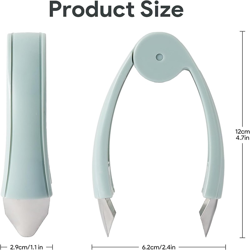 Stainless Steel Strawberry Huller and Pineapple Eye Remover Tool
