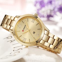 luxe minimalist womens stainless steel watch for elegant everyday style